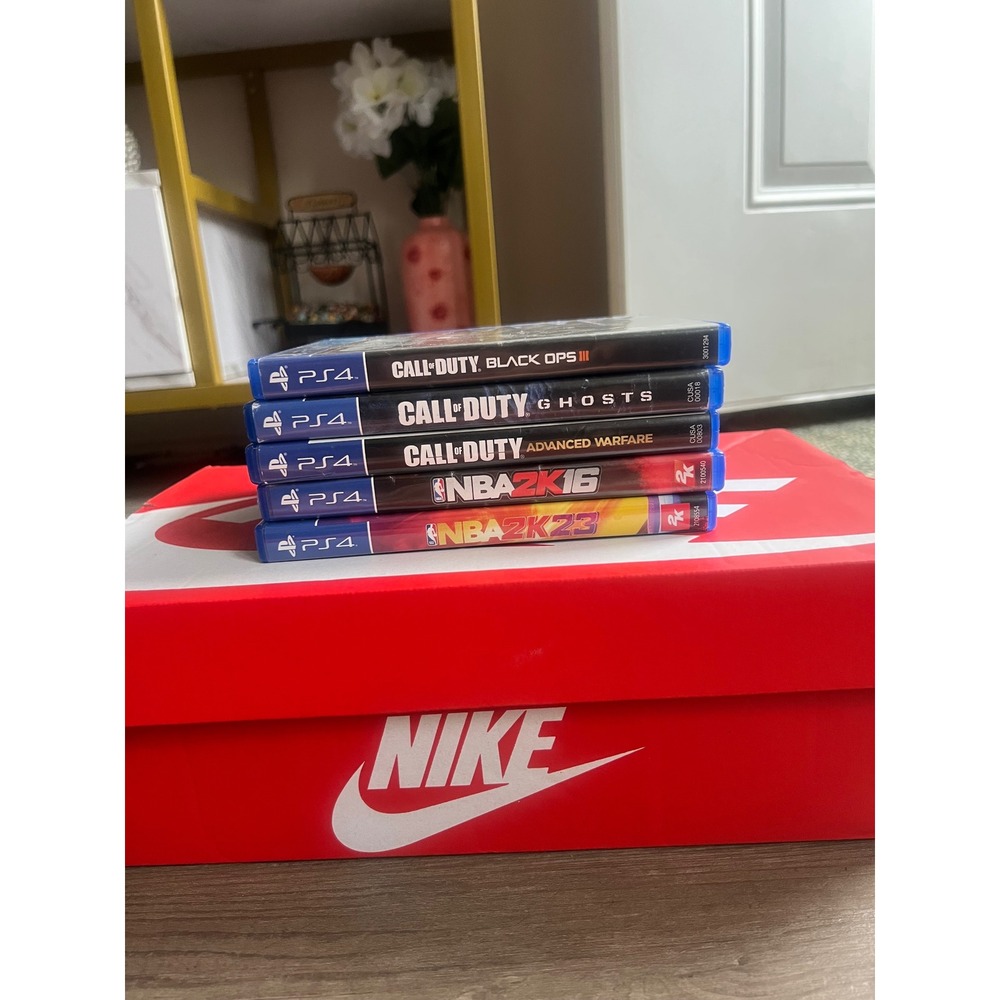 (5) Sony PlayStation PS4 Video Game Bundle Call of Duty NBA 2K